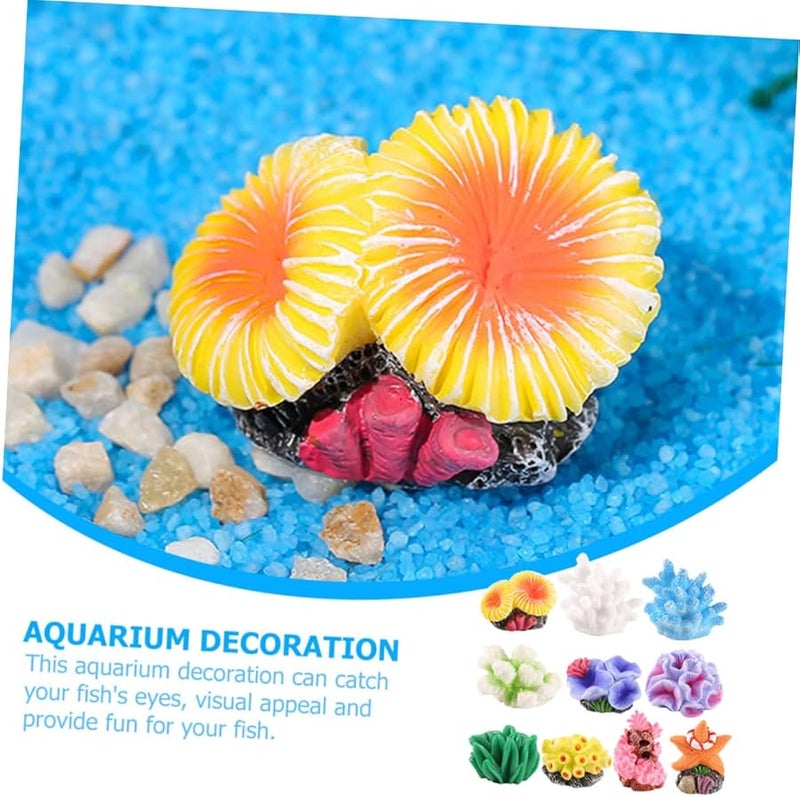 Realistic Coral And Sea Star Ornaments For Betta Fish Tank Hiding Places - Image 5